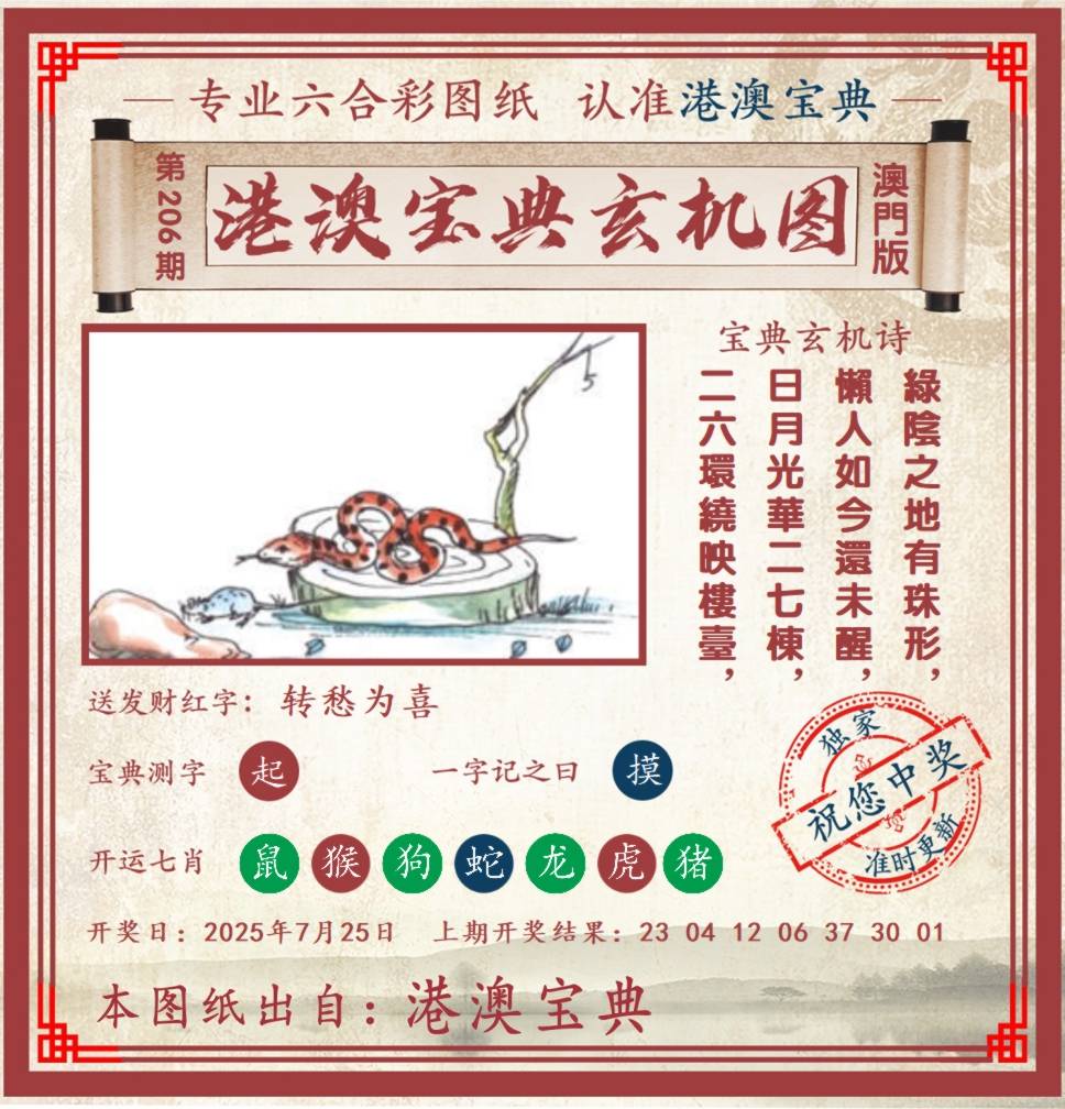 港澳宝典玄机图