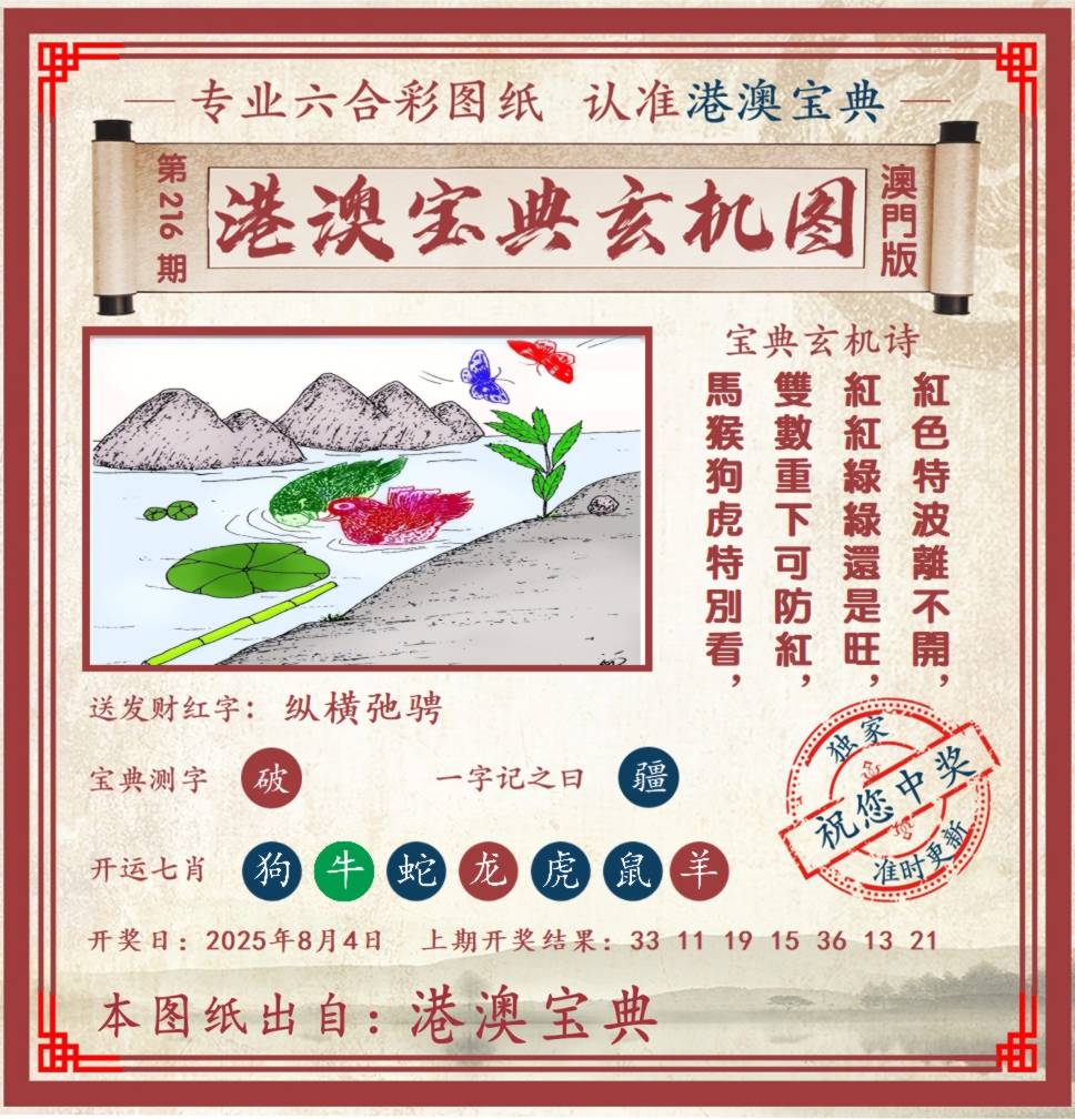 港澳宝典玄机图