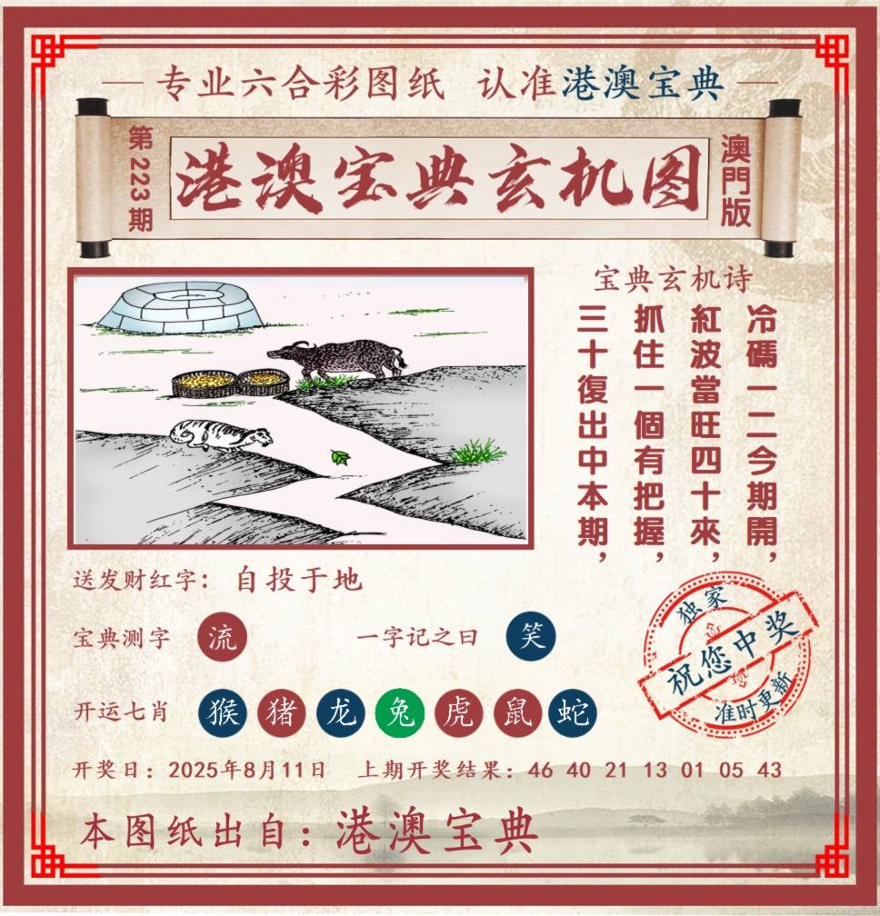 港澳宝典玄机图