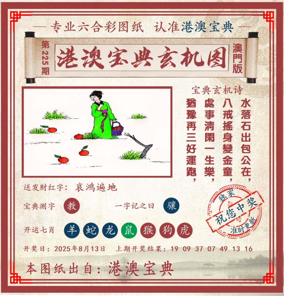 港澳宝典玄机图