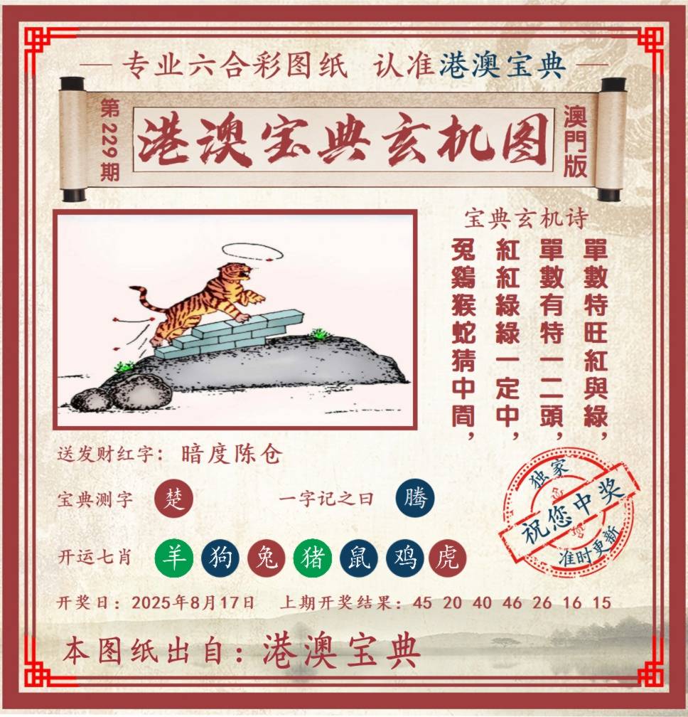 港澳宝典玄机图