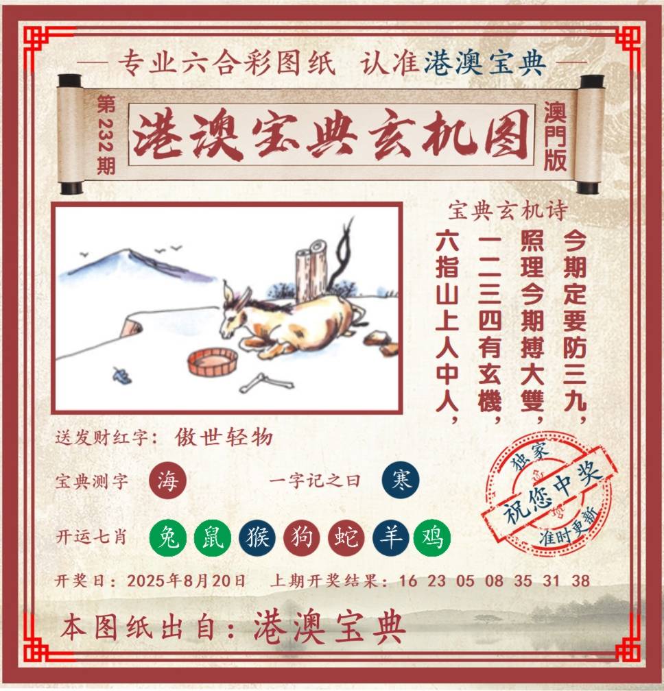港澳宝典玄机图